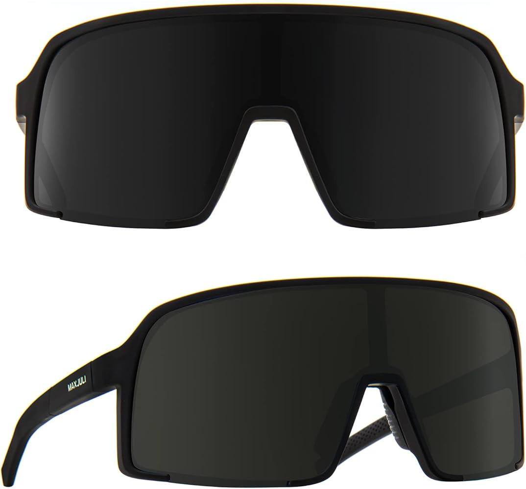 MAXJULI Polarized Sunglasses for Men Women, Windproof Outdoor Sports Cycling Running UV400 Protec... | Amazon (US)