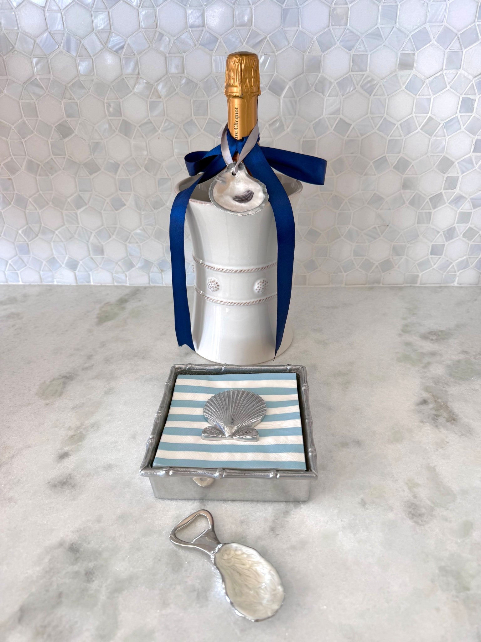 Timeless Elegance in our Coastal Bar

#LTKHome