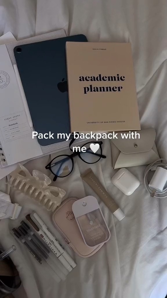 Back to school: pack my backpack with me! 

#LTKitbag #LTKstyletip #LTKtravel