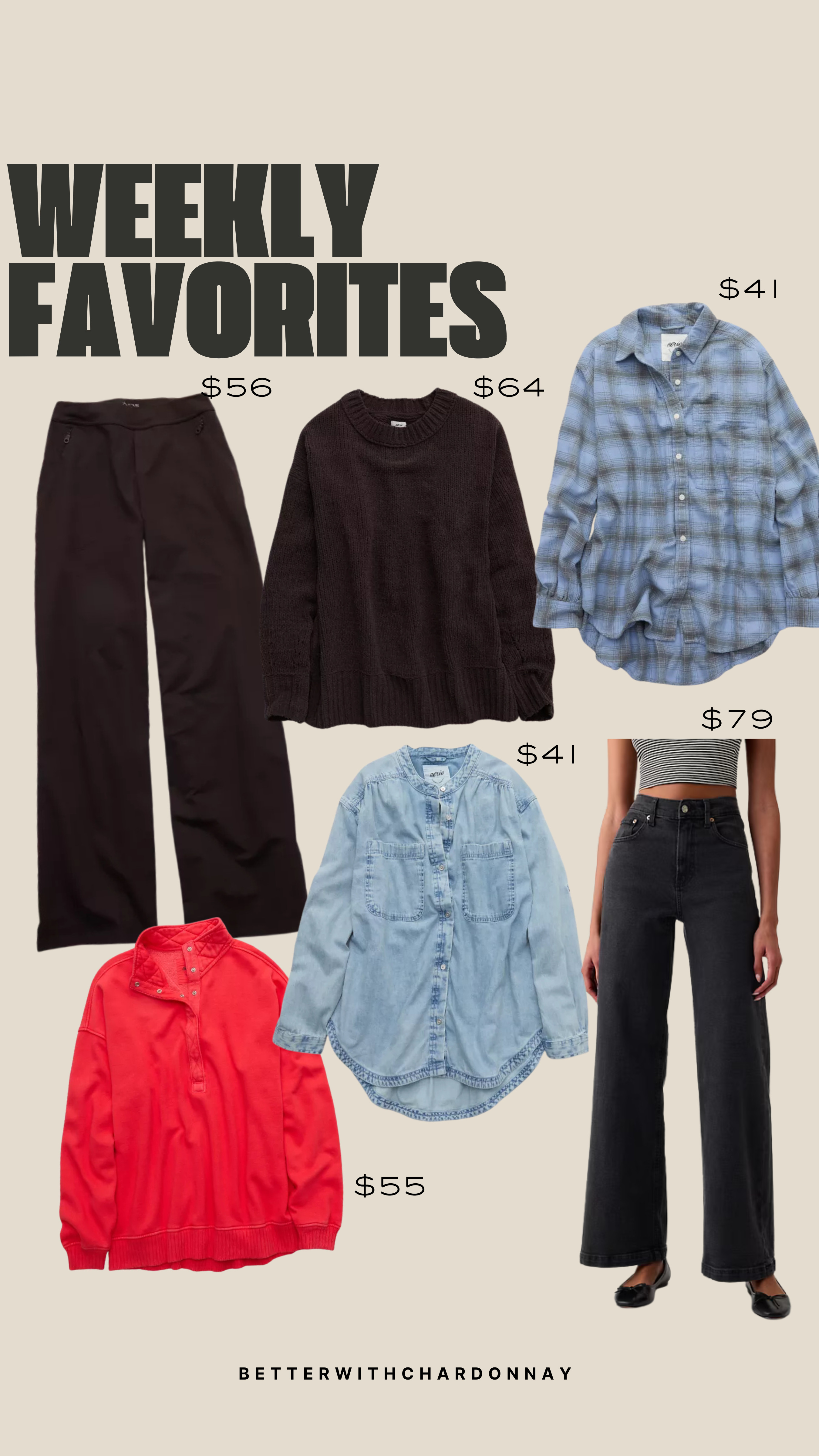 Weekly Favorites!

weekly favorites, aerie favorites, aerie, denim jeans, fall style 

 #LTKSeasonal #LTKFindsUnder100 #LTKStyleTip