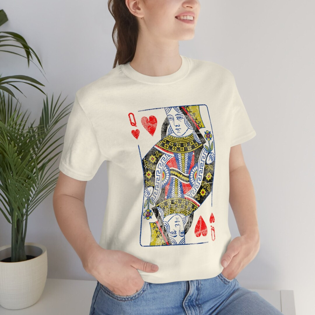 Queen of Hearts Shirt Queen of Hearts T-shirt Queen Shirt - Etsy | Etsy (US)
