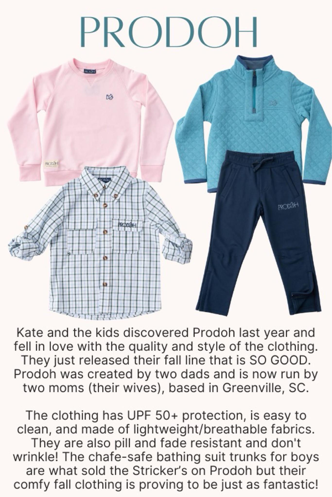 Our favorite Prodoh items are all linked here!