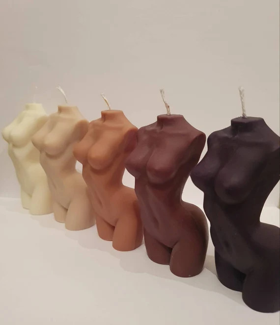 Scented Lady Body Candle | Torso Candle| Naked Candle | Venus Bust | Naked Candle | Vegan Friendl... | Etsy (US)