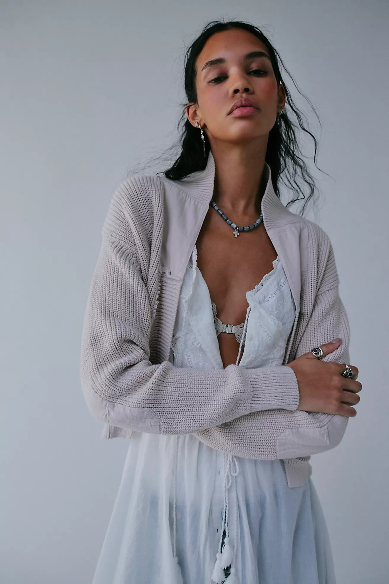 We The Free Worn Thru Surplus Cardi | Free People (Global - UK&FR Excluded)