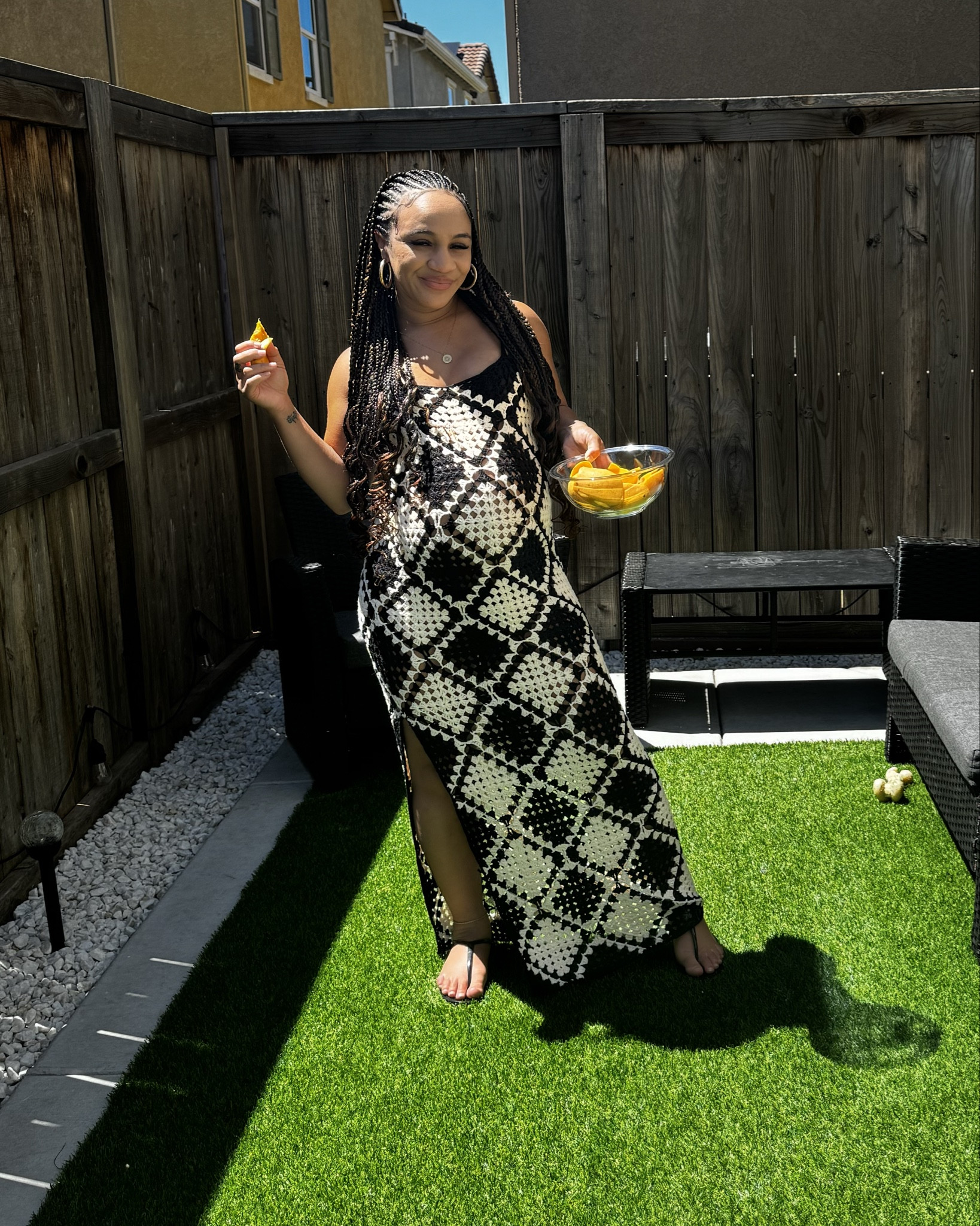#LTKmaternity cute patchy crochet dress, though this dress was comfy over my bump it’s not a maternity dress - we love  dress that could do both!  :)

#LTKStyleTip #LTKBeauty #LTKBump