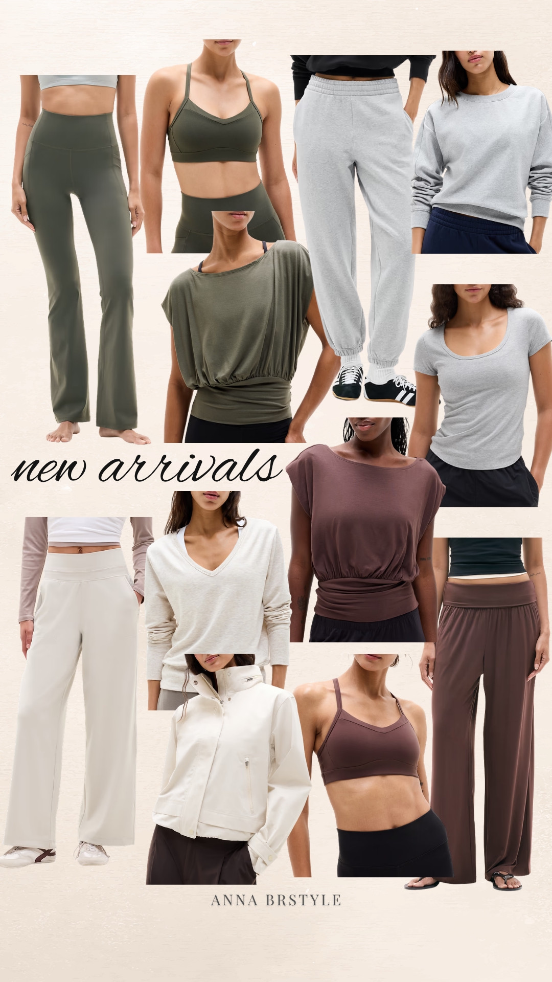 These new activewear arrivals are exactly what I want going into fall. Soft neutrals, rich earthy tones, and comfortable pieces that work for workouts, walks, travel, and everyday wear.

fall activewear, women’s activewear, workout clothes, athleisure outfits, yoga pants, sports bra, lounge pants, fall workout outfit, travel outfit, neutral activewear, annabrstyle

#LTKootd #LTKSeasonal #LTKActive