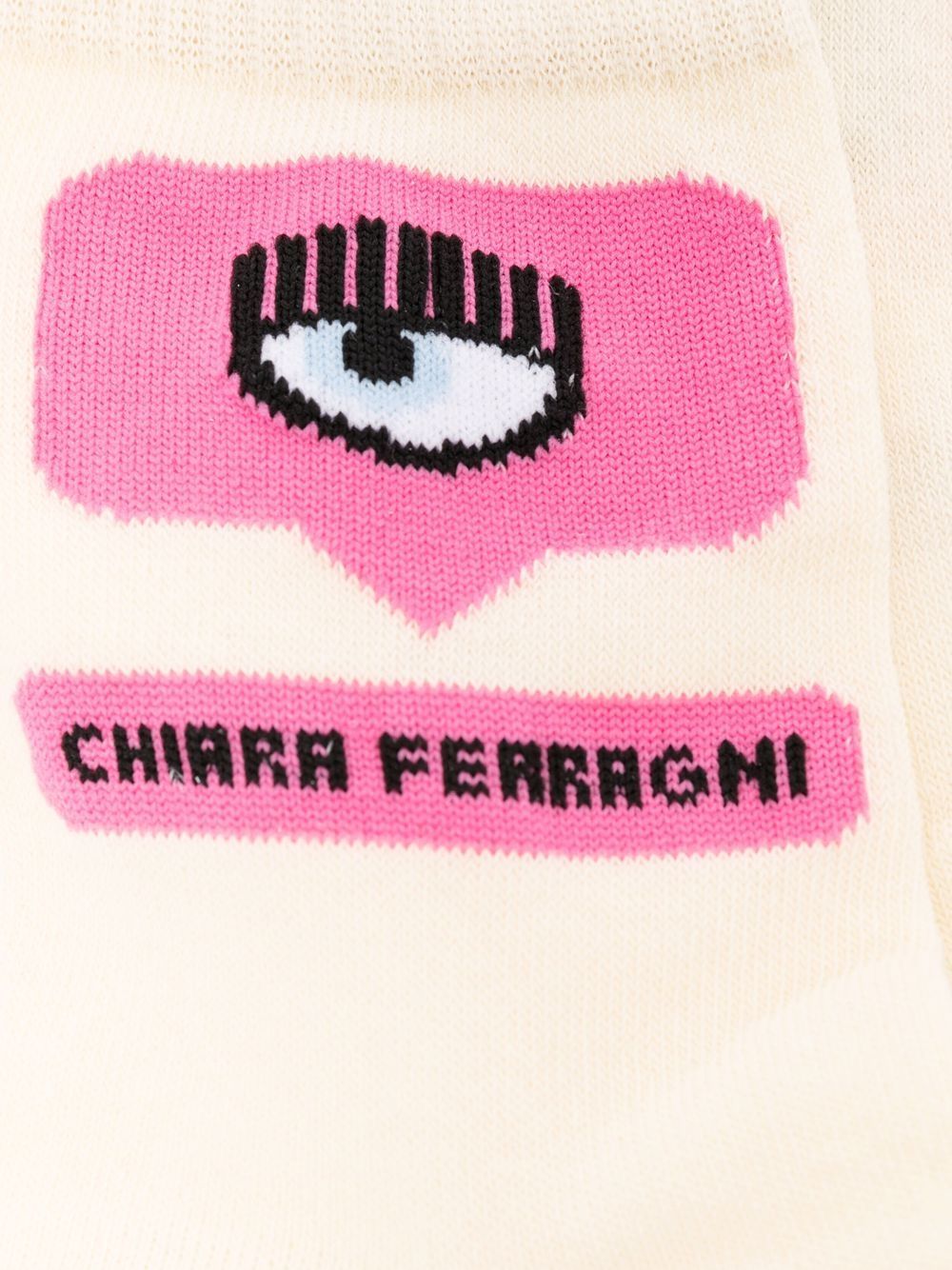 Chiara Ferragni logo-print Ankle Socks - Farfetch | Farfetch Global