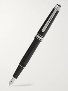 Meisterstück Unicef Classique Resin And Rhodium-coated Fountain Pen | Mr Porter Global