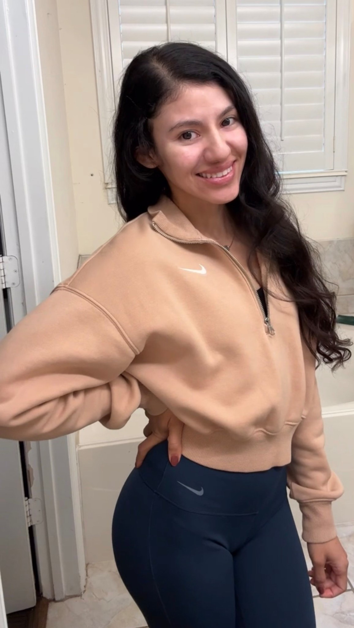 Top 3 Nike gift ideas 
1. Nike Sportswear Oversized 1/2-Zip Crop Sweatshirt
2. Nike Zenvy High-Waisted Flared Leggings
3. Nike V5 RNR Shoes 

I wear these on repeat🔁

#LTKHoliday #LTKootd #LTKGiftGuide