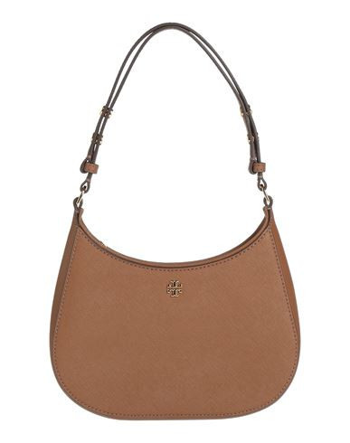 Tory Burch Woman Shoulder bag Brown Size - Leather | YOOX (US)