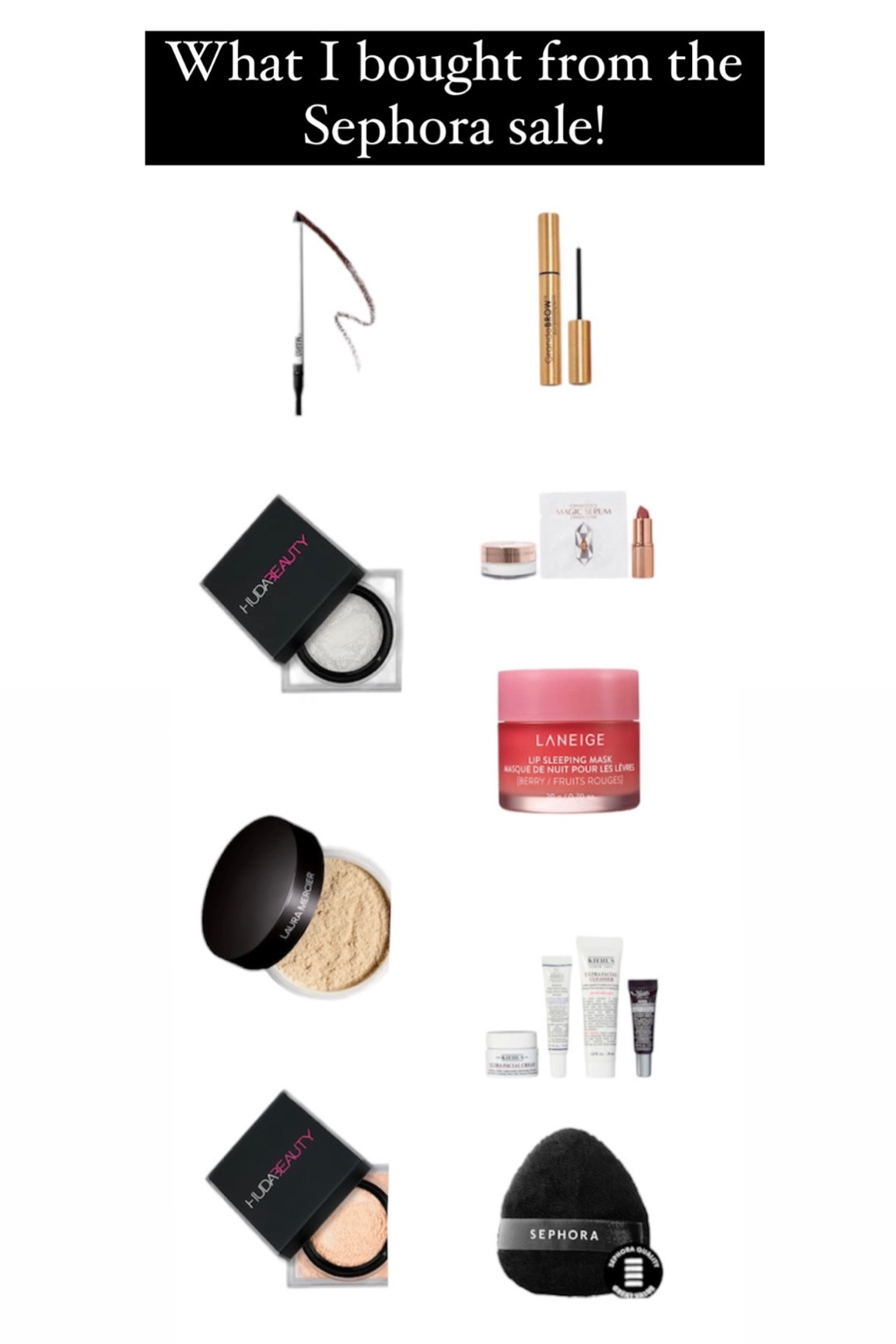 Sephora savings event - what I bought!

#LTKstyletip #LTKfindsunder100 #LTKbeauty