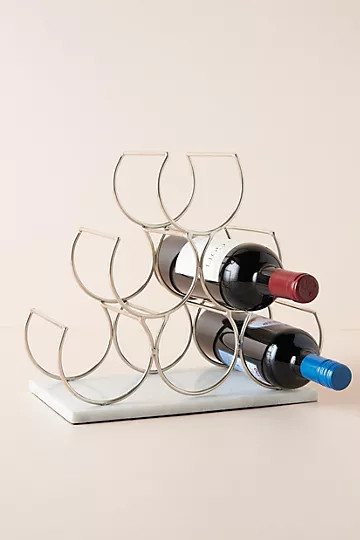 Marble Wine Rack | Anthropologie (US)