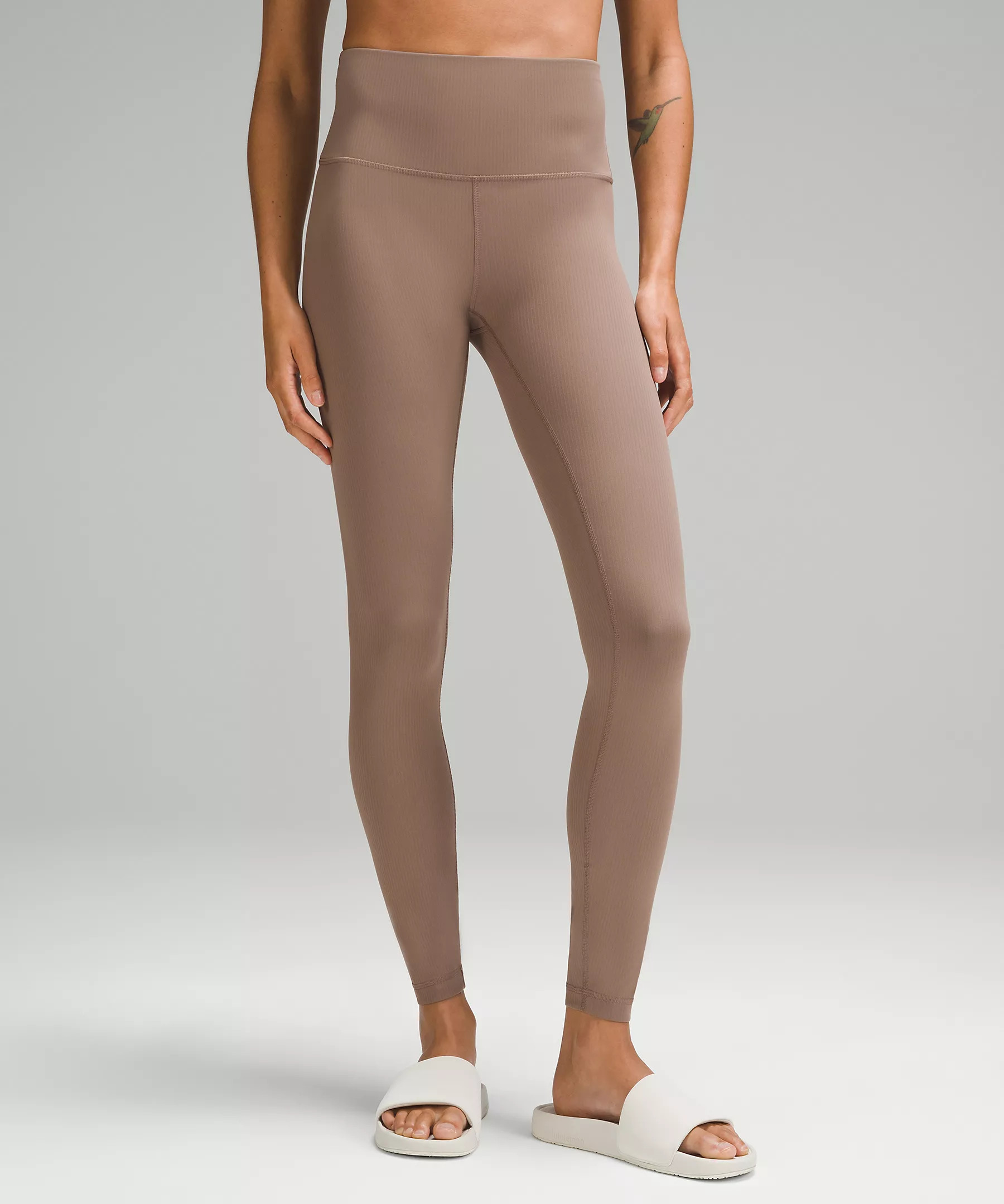 Wunder Train High-Rise Ribbed Tight 28" | lululemon (CA)