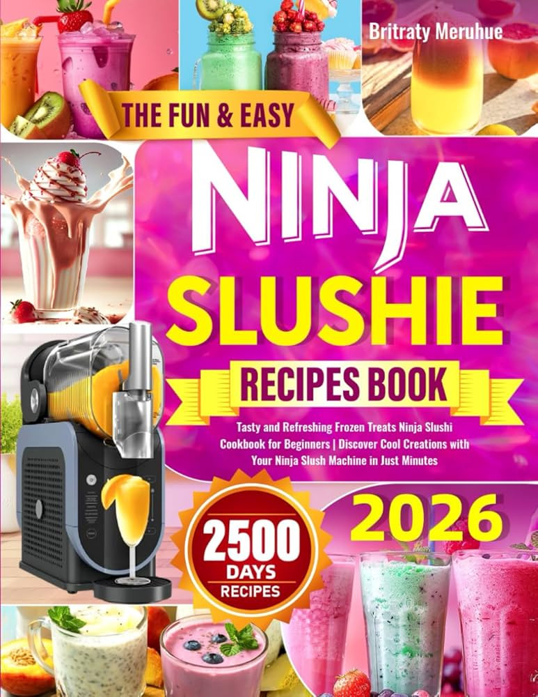 The Fun & Easy Ninja Slushie Recipes Book: Tasty and Refreshing Frozen Treats Ninja Slushi Cookbo... | Amazon (US)