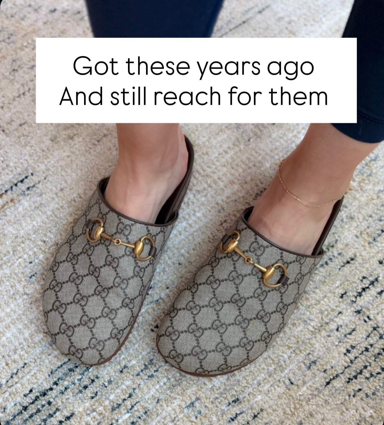 These classic Gucci loafers are a timeless addition to any wardrobe, and I still reach for them years later! Perfect for everyday chic, workwear, or casual weekend styling, these slides elevate any outfit effortlessly. Pair with tailored pants, denim, or a flowy dress for versatile luxury style.

Gucci loafers, designer slides, timeless shoes, luxury footwear, everyday style, casual chic shoes, workwear essentials, versatile fashion, annabrstyle

#LTKootd #LTKOver40 #LTKTravel