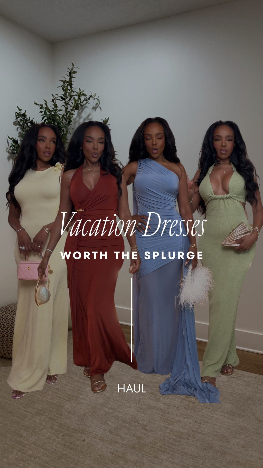 Scroll down to shop — everything is linked below.

These are the vacation dresses that are actually worth the splurge. The kind you pack when you want to look elevated, feel confident, and have that effortless luxury vibe on vacation.

Wearing a size small.
5’4” | 140 lbs | 36D-27-40.

Perfect for vacation dinners, resort nights, birthdays, date nights, or any moment you want to feel like THAT girl. These are flattering, statement-making, and give high-end energy.

Everything is linked below — and if something shows in a different color, click it because the same style is usually available in multiple colors.

#LTKPetite #LTKTravel