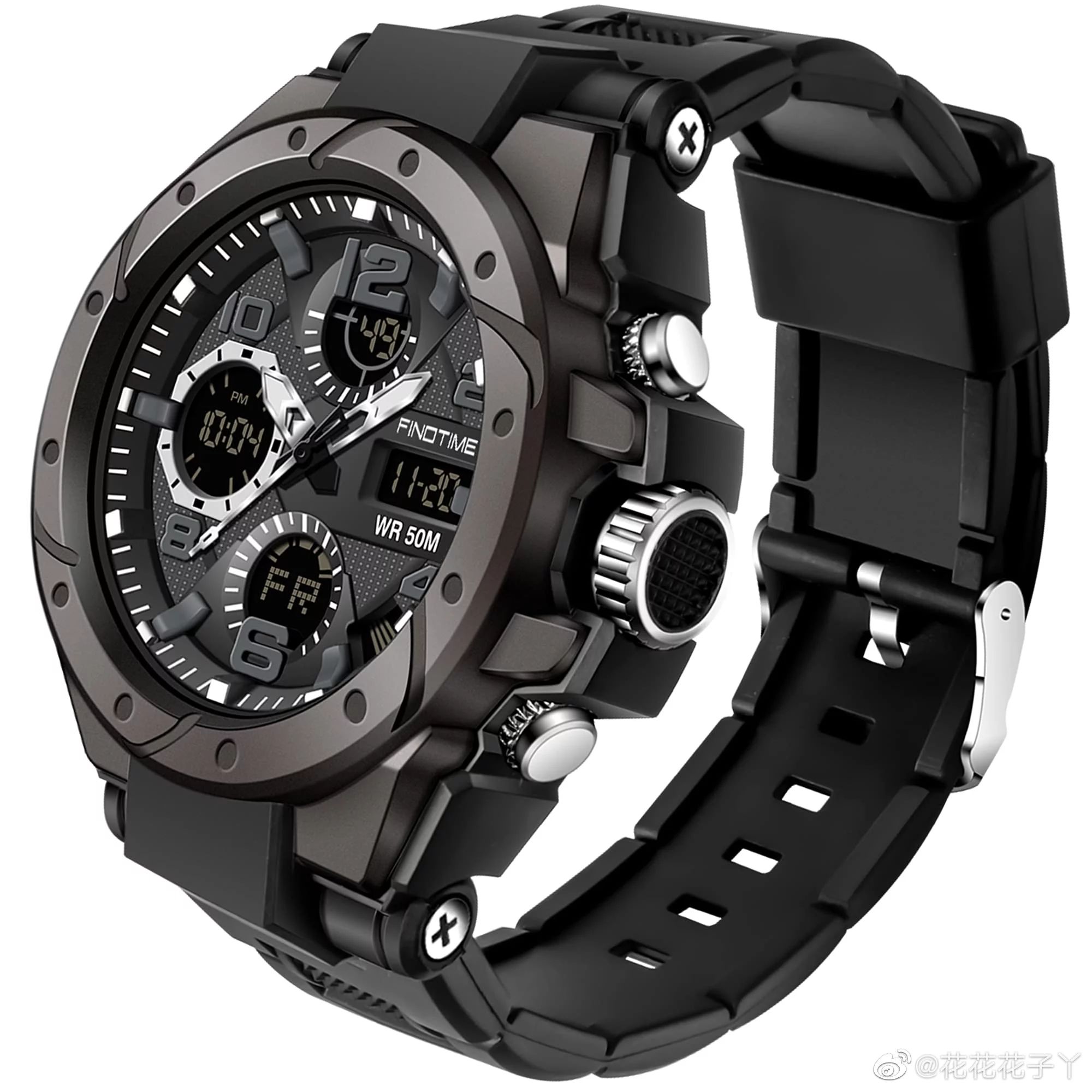 Military Watches for Men Waterproof Tactical Mens LED Watch Backlight Digital Reloj de Hombre Mil... | Walmart (US)