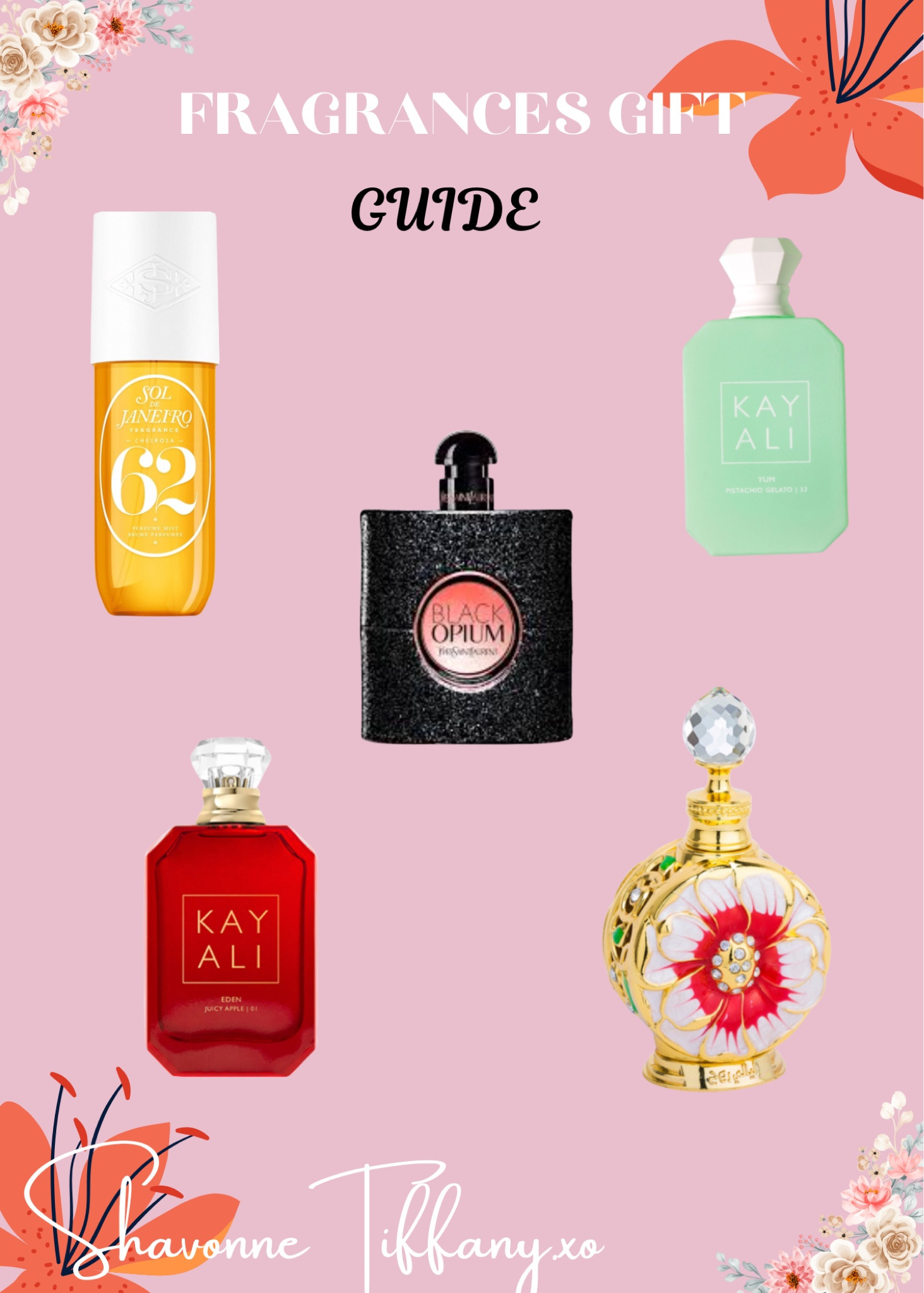 The perfect fragrance gift guide to make shopping a breeze! Whether you’re looking for a thoughtful perfume for your bestie, a romantic scent for your partner, or treating yourself to something special (because self-love is a must!), I’ve got you covered.  

From soft florals to rich, seductive scents, these picks will have you (or your loved one) smelling absolutely divine. ✨  

#LTKMostLoved #LTKBeauty #LTKGiftGuide