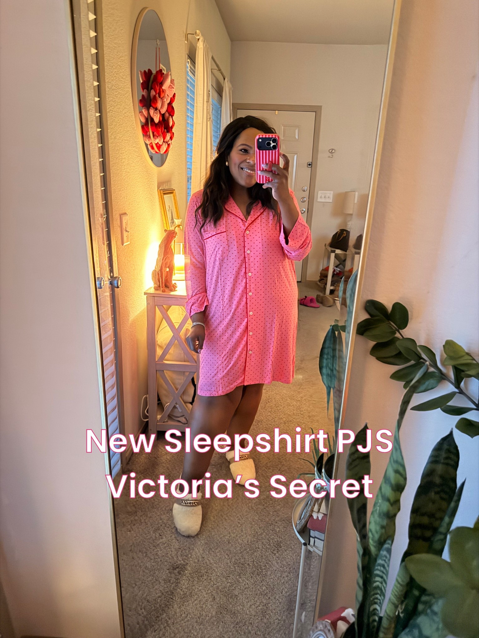 Ummm…. LOVE this sleep shirt from Victoria’s Secret! So soft! I’m wearing the xl. 💖💖💖💖

#LTKgrwm #LTKValentine #LTKTravel