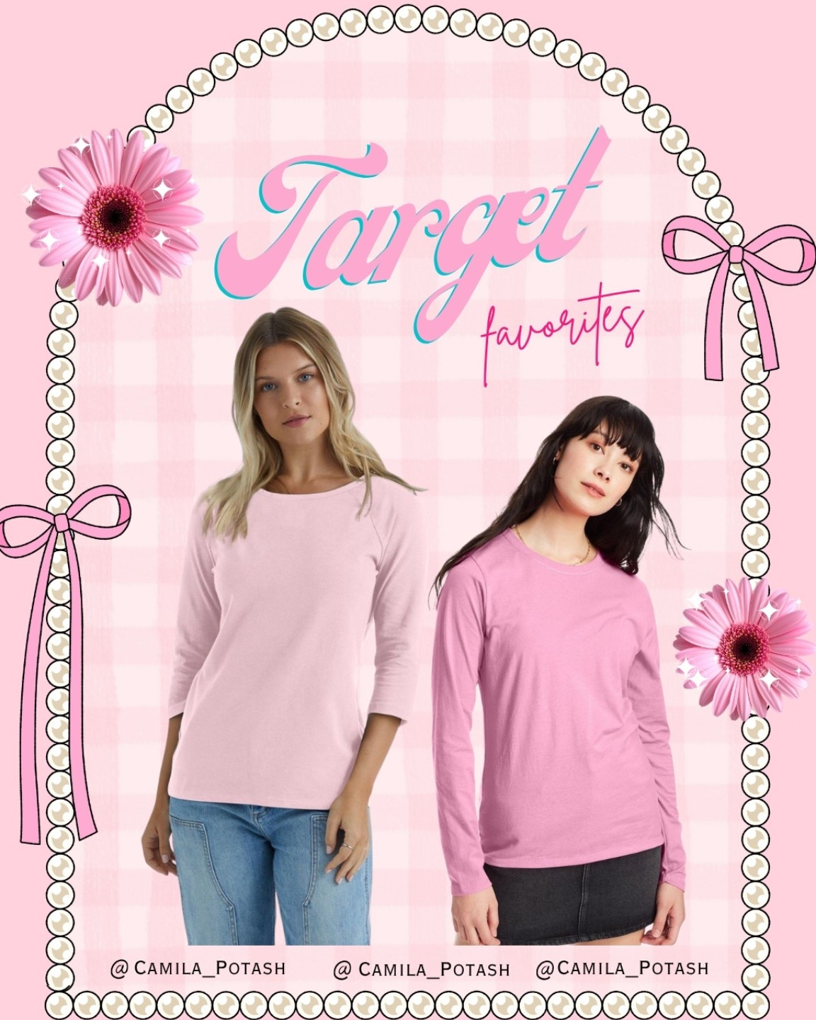 You can never go wrong with classic pink basics 💕✨ These long sleeve tops are giving effortless everyday style, soft girl aesthetic, and comfy feminine fashion all at once 🌸 I love having simple pink staples in my wardrobe because they literally match everything — denim, leggings, skirts, cozy sets, or layered under jackets and cardigans 🎀 @Target 

These are the kind of basics that make getting dressed easy while still keeping that cute girly vibe 🤍 Perfect for casual everyday outfits, coffee runs, school drop-offs, errands, lounging, or building the perfect feminine capsule wardrobe ✨

If you love pink fashion, comfy basics, casual chic outfits, and soft feminine style, these are definitely must-have wardrobe staples 🛍️💖

Which shade of pink is your favorite? 🌷

SHOP all my favorite fashion finds on my LTK ✨

pink basics, long sleeve tops, feminine fashion, soft girl aesthetic, casual chic outfits, pink aesthetic, comfy basics, everyday outfits, girly style, capsule wardrobe essentials, casual fashion, spring basics, trendy basics, cute casual outfits, effortless style, lifestyle creator, feminine wardrobe, cozy everyday style, affordable fashion finds, cute pink outfits

#PinkFashion #SoftGirlStyle #FeminineFashion #PinkAesthetic #CasualChic #EverydayStyle #WardrobeBasics #GirlyStyle #LTKStyle #LTKCreator #CuteOutfits #SpringFashion #ComfyStyle #FashionFinds #LifestyleCreator #CasualOutfit #AffordableFashion #StyleInspo #TrendyBasics #EverydayFashion

#LTKMothersDay #LTKmomlife #LTKgrwm