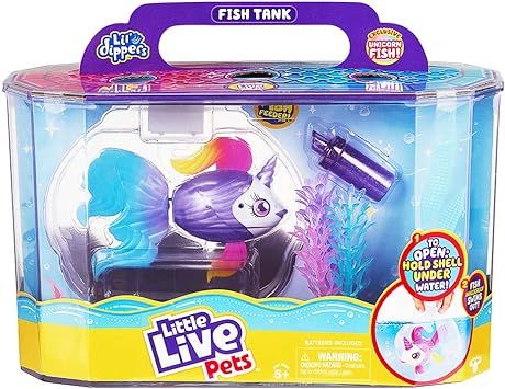 Little Live Pets Lil' Dippers Playset - Magical Water Activated Unboxing and Interactive Feeding ... | Amazon (US)