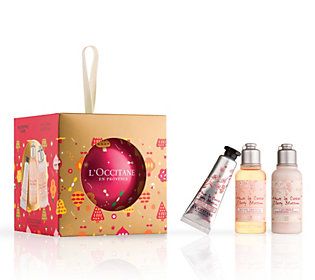 L'Occitane Cherry Blossom Holiday Ornament | QVC