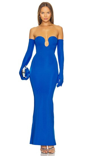 Jessica Dress in Blue | Revolve Clothing (Global)