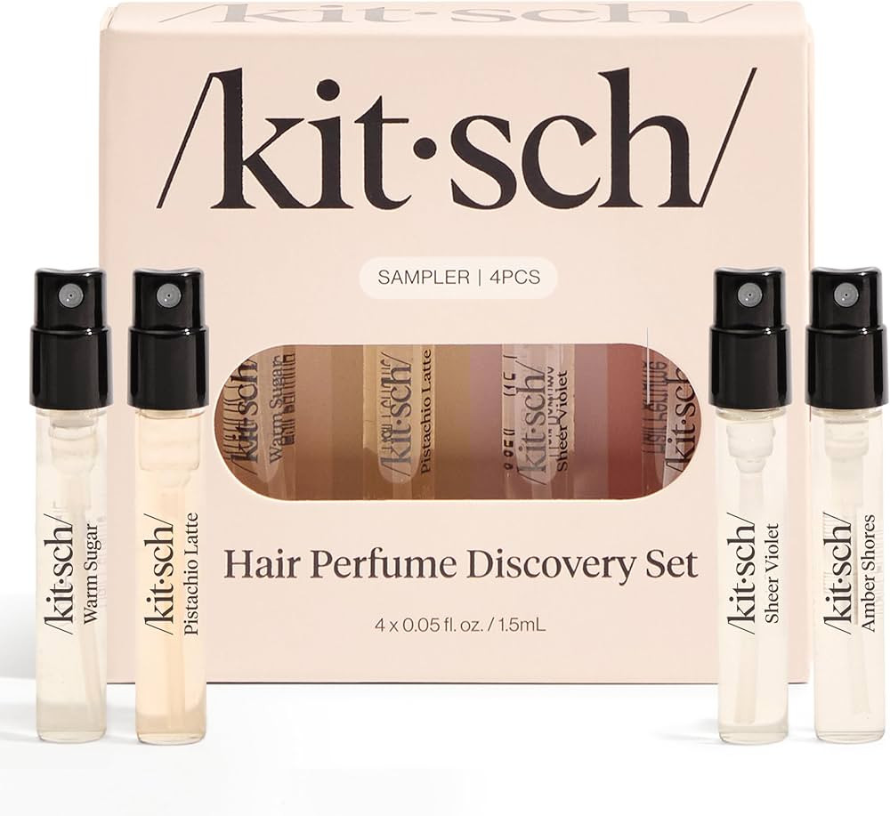 Kitsch Hair Perfume For Women (Discovery Set) - Pistachio Latte, Warm Sugar, Sheer Violet & Amber... | Amazon (US)