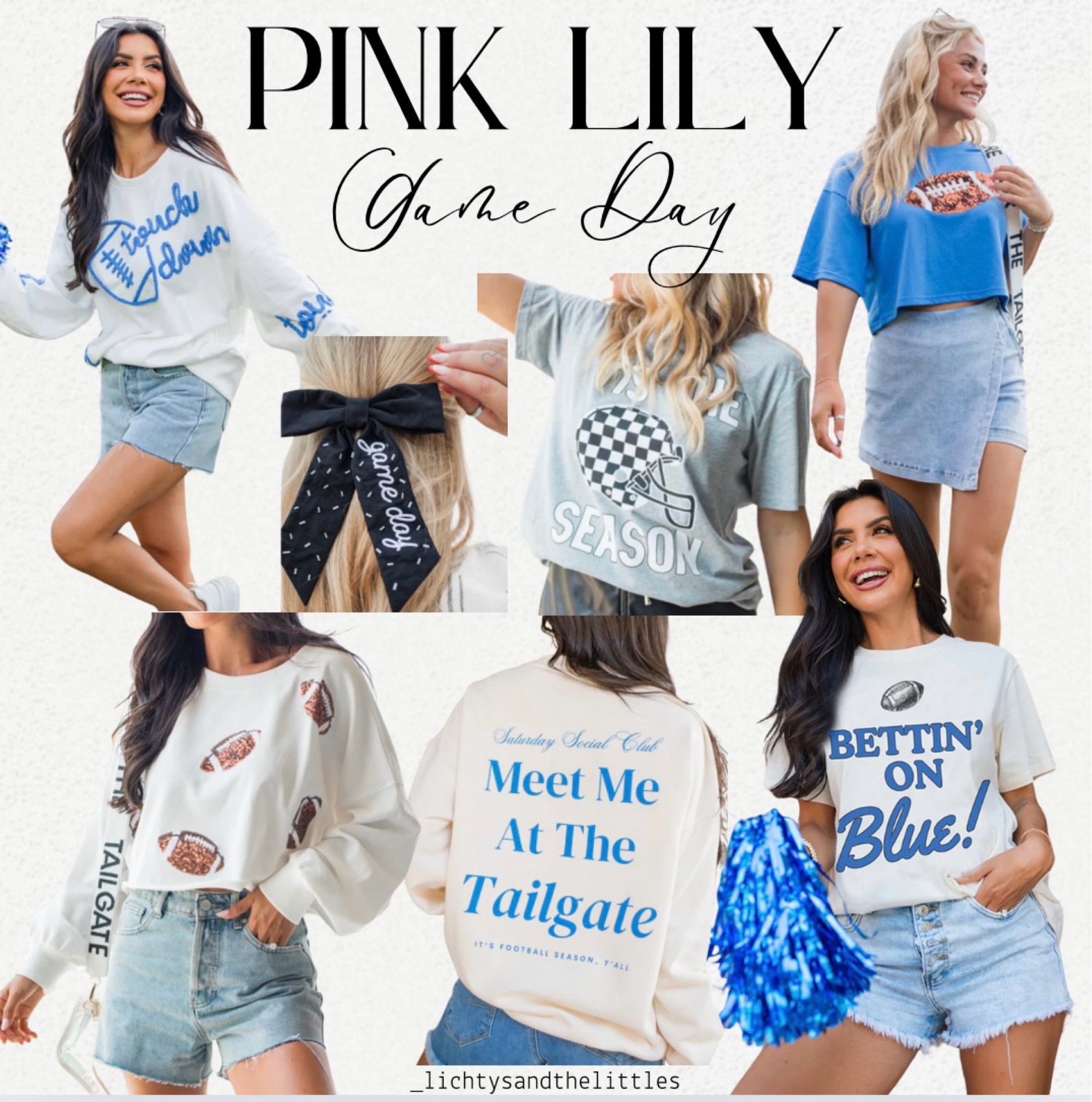 Pink Lily has some of the cutest game day pieces!!! 