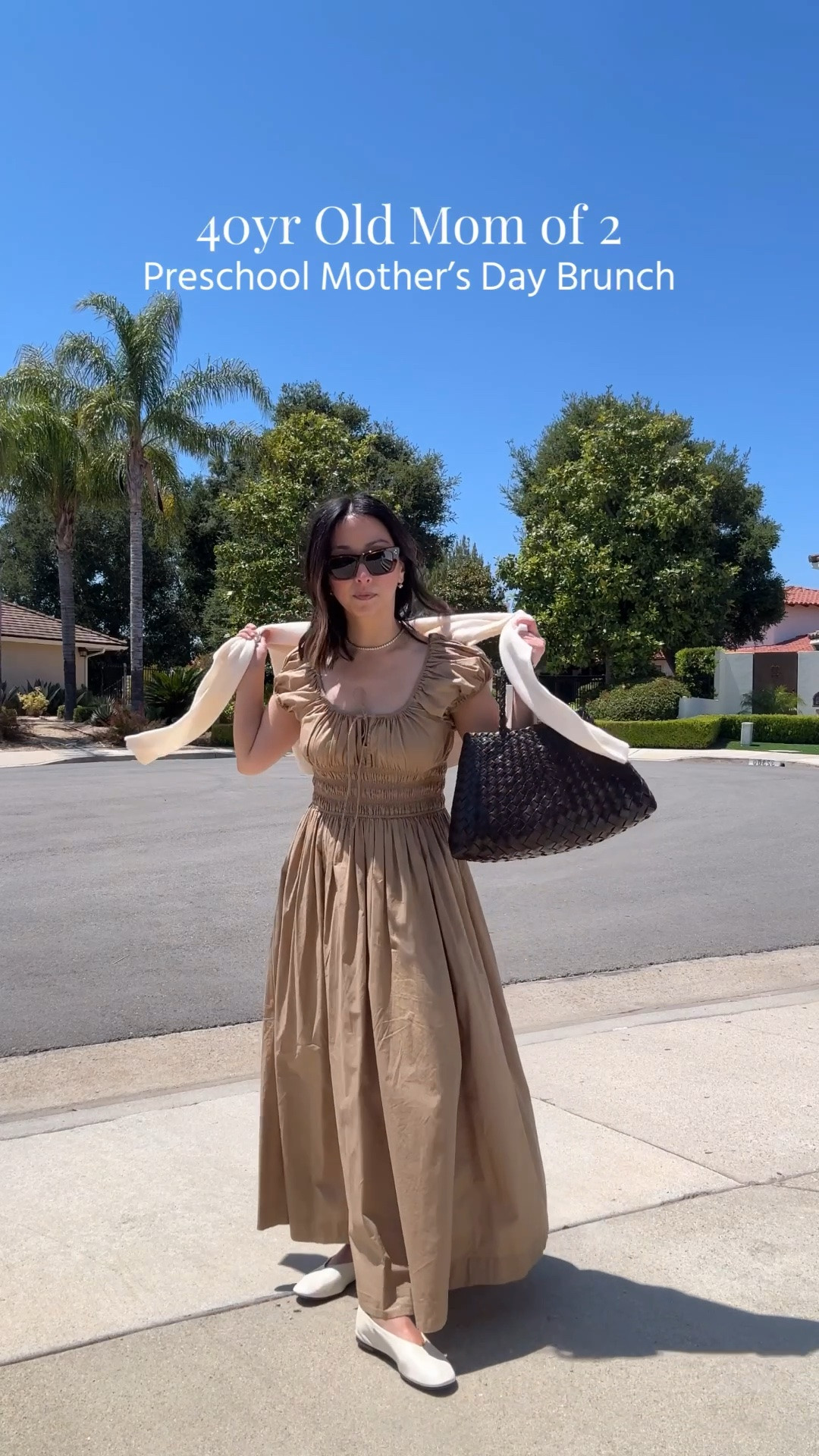 What I wore to Camdens Preschool Mother’s Day brunch. I want to note - my dress is super old and runs slightly longer than the current Quinn dress. 

DÔEN dress xs
Reformation flats 5
Dragon Diffusion Santa croc small dark brown
Aritzia cashmere cardigan small
Celine sunglasses
Dorsey James necklace 15”
Electric Picks earrings

#LTKmomlife #LTKPetite