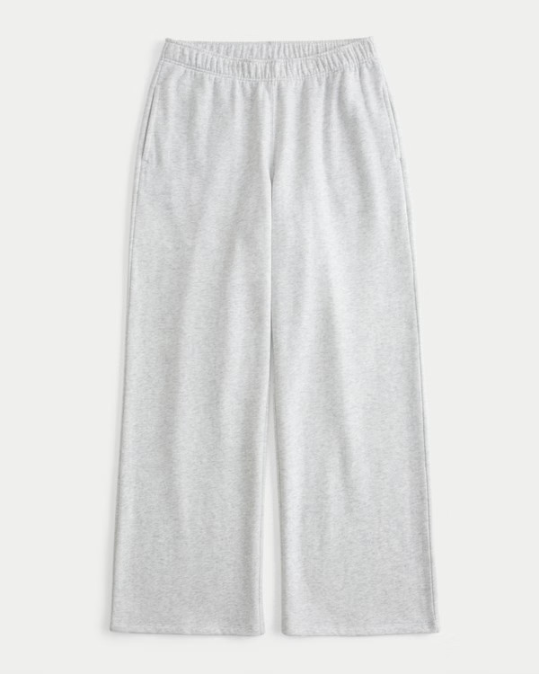 Women's Wide-Leg Sweatpants | Women's Bottoms | HollisterCo.com | Hollister (US)