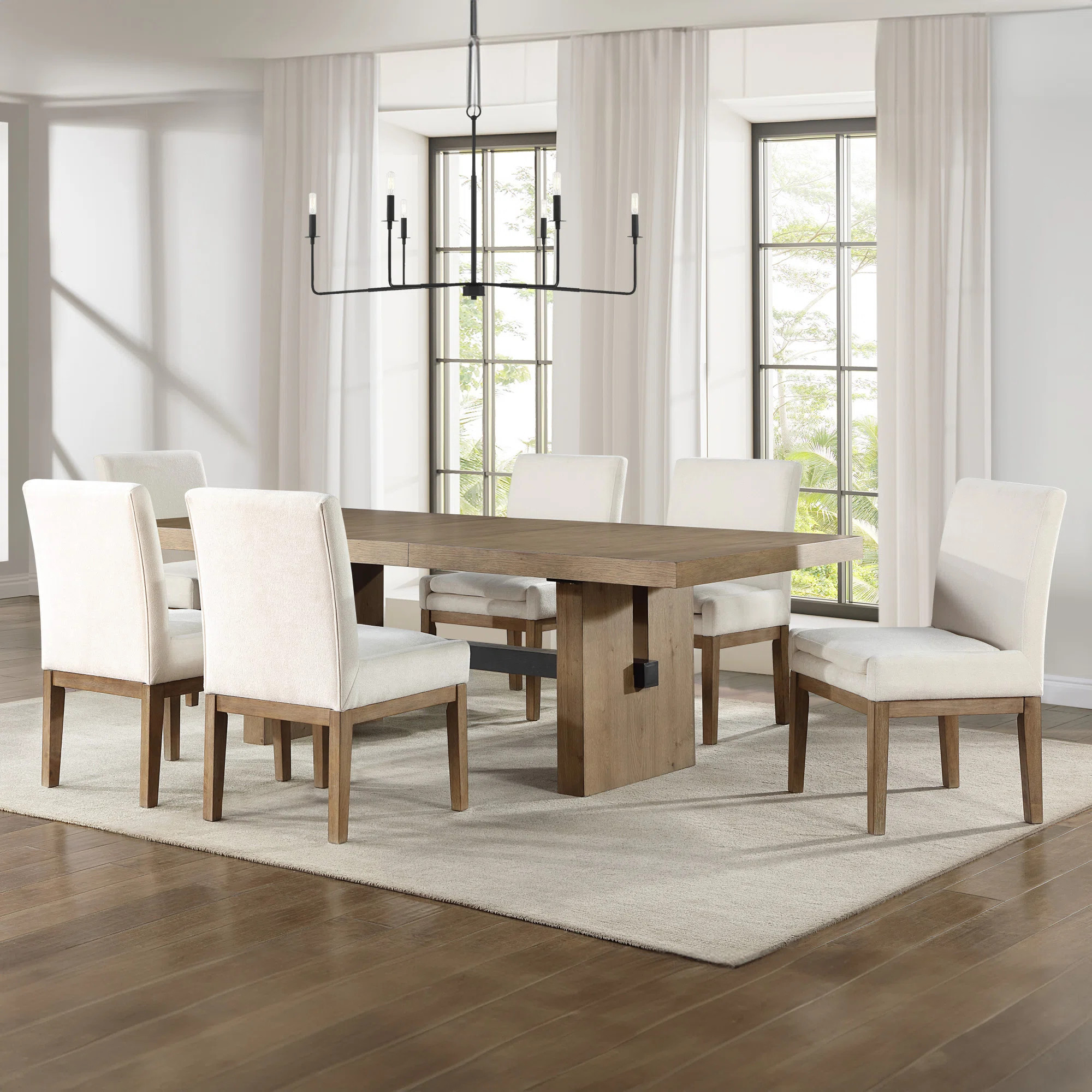 Rickye Trestle Dining Set | Wayfair North America