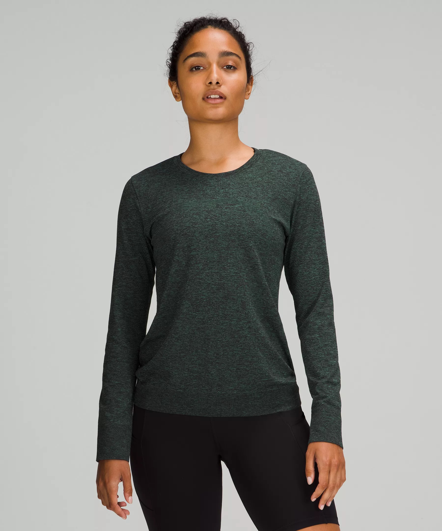 Swiftly Breathe Relaxed-Fit Long Sleeve Shirt | Lululemon (US)