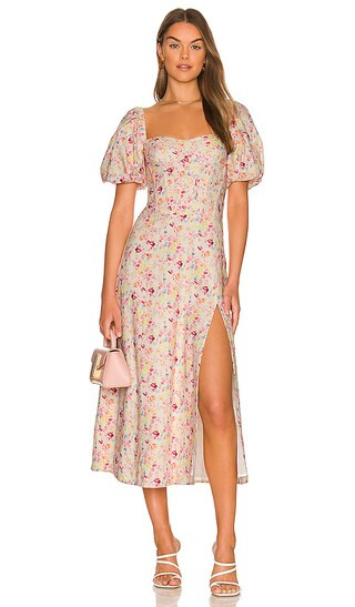 x REVOLVE Floral Dress in Paint Floral | Revolve Clothing (Global)