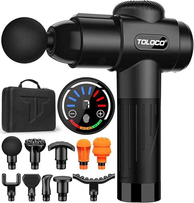 TOLOCO Massage Gun, Mothers Day Gifts, Deep Tissue Back Massage for Athletes for Pain Relief, Per... | Amazon (US)