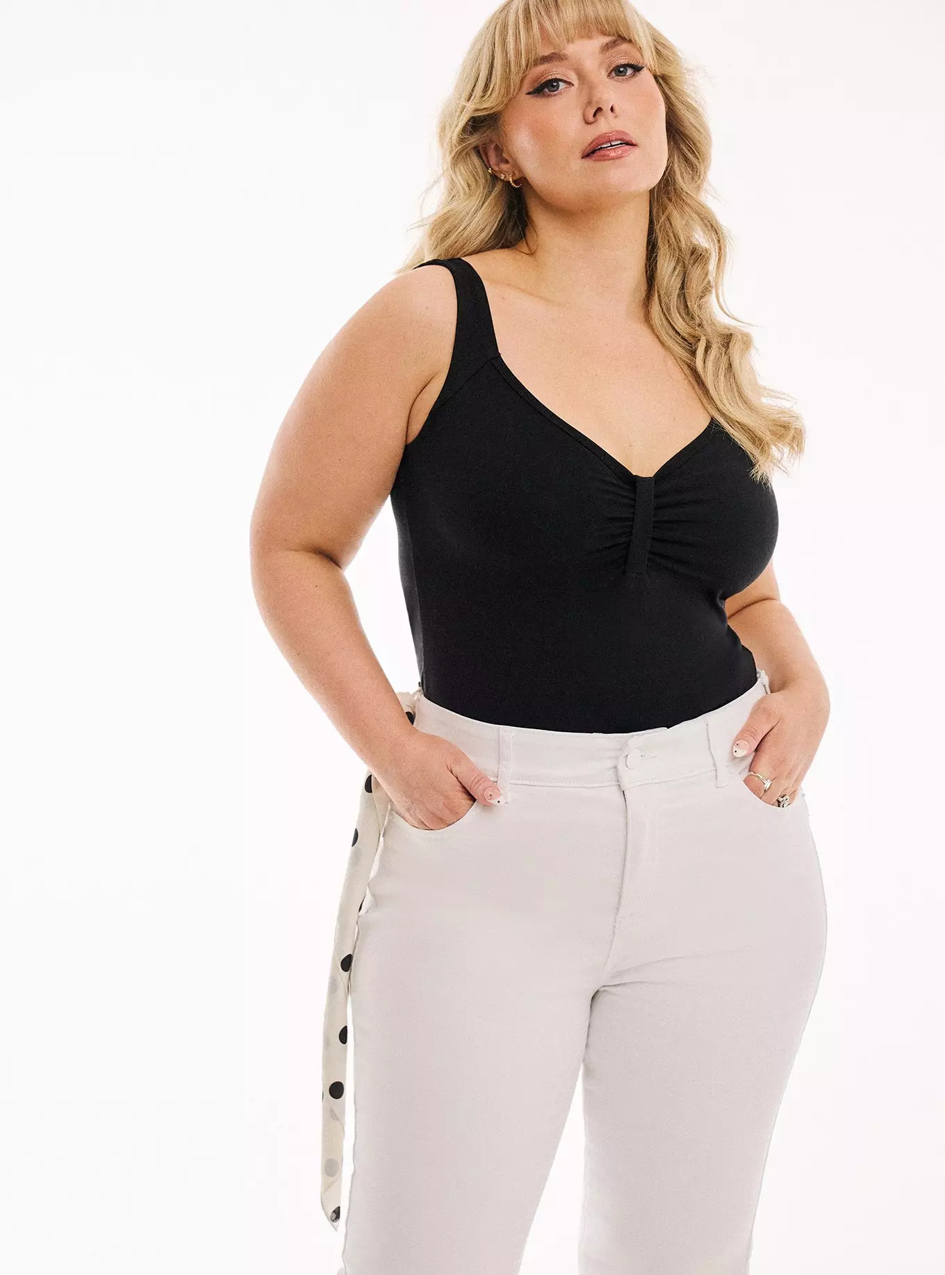 Retro Chic Ruched Bust Foxy Cami | Torrid (US & Canada)