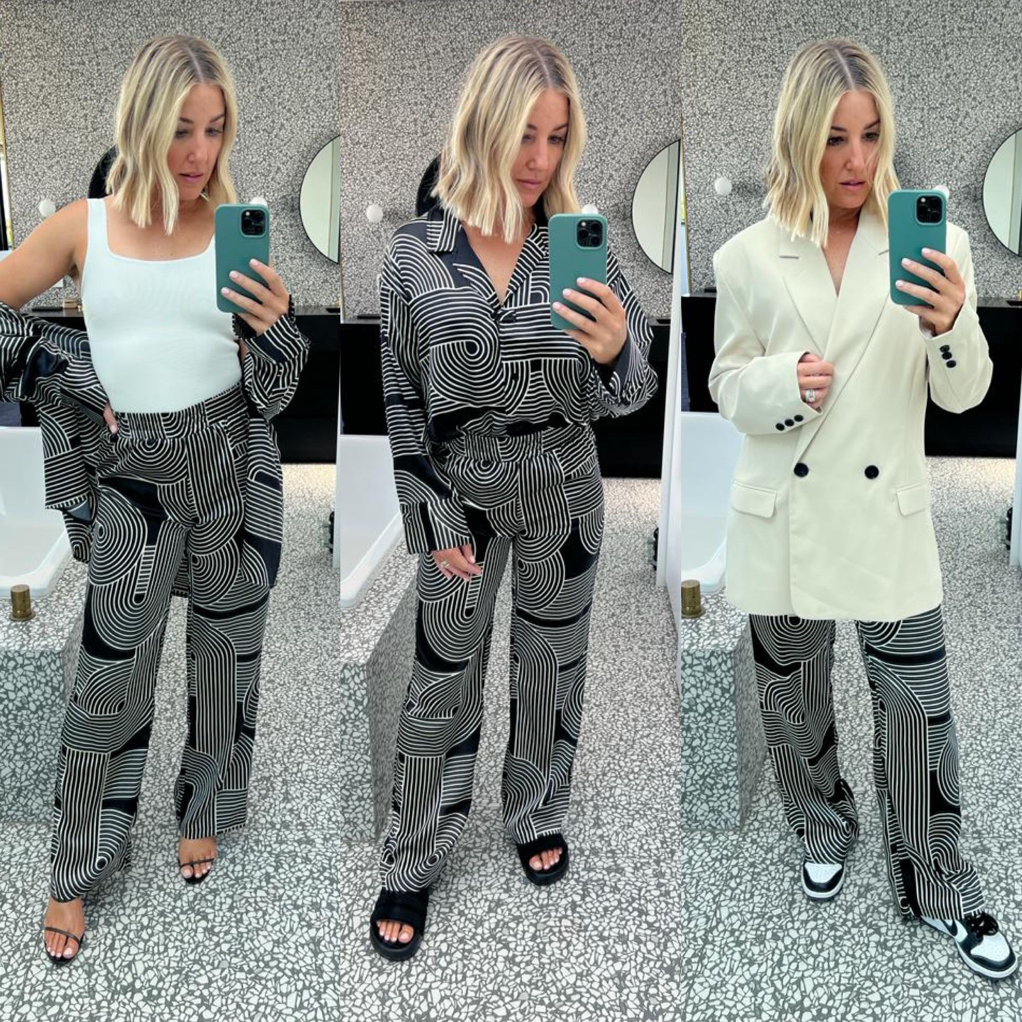 One might say a matching set is lazy..but not when you do a one look three ways 🤣

#LTKaustralia