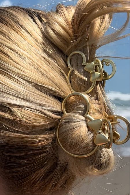 The cutest gold Disney hair claw clip. 

#LTKtravel #LTKfamily