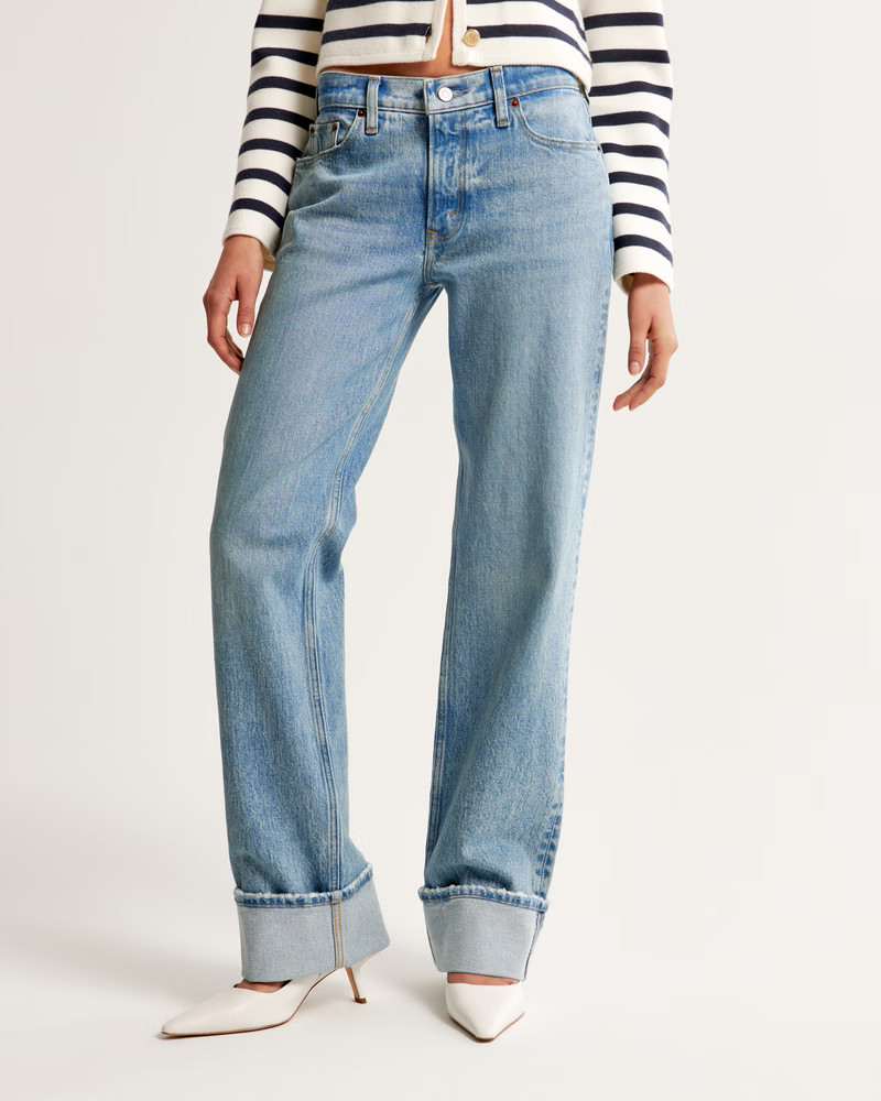Low Rise Baggy Jean | Abercrombie & Fitch (US)
