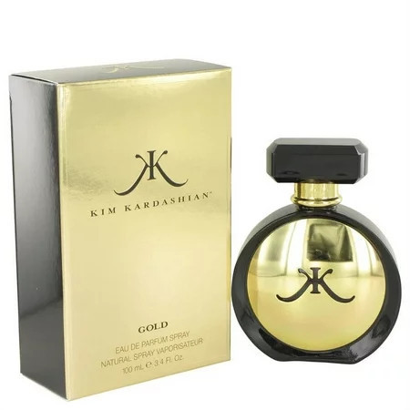 Kim Kardashian Kim Kardashian Gold Eau De Parfum Spray for Women 3.4 oz | Walmart (US)