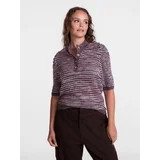 Scenario Women's and Women's Plus Henley Sweater with Puff Sleeves, Lightweight, Sizes XS-4X | Walmart (US)
