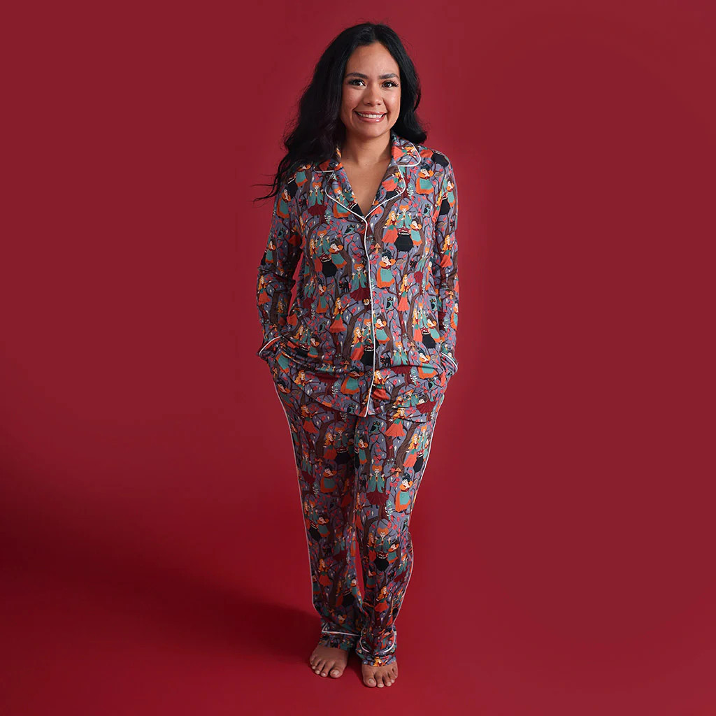 Disney Hocus Pocus Women's Luxe Pajama Pant Set | Posh Peanut
