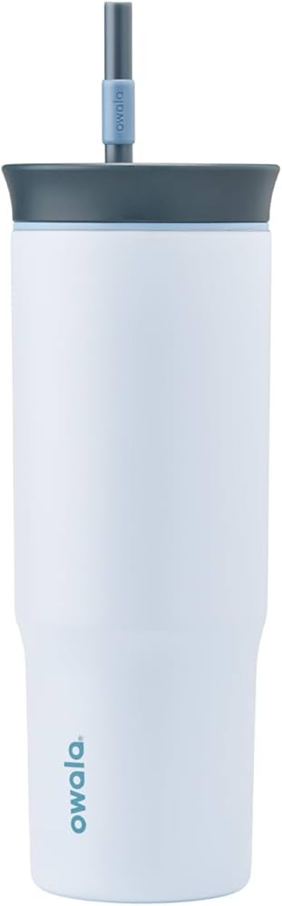 Owala Stainless Steel Triple Layer Insulated Travel Tumbler with Spill Resistant Lid and Straw, B... | Amazon (US)