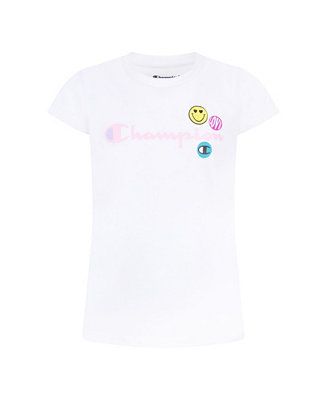 Champion Little Girls Smiley Face T-shirt & Reviews - Shirts & Tops - Kids - Macy's | Macys (US)