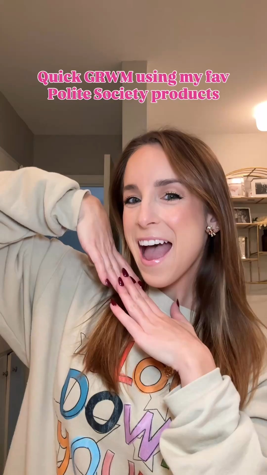 GRWM using my favorite Polite Society products


Beauty, makeup, get ready with me, glowy, glowy skin, Tarte 

#LTKBeauty #LTKgrwm #LTKCyberWeek