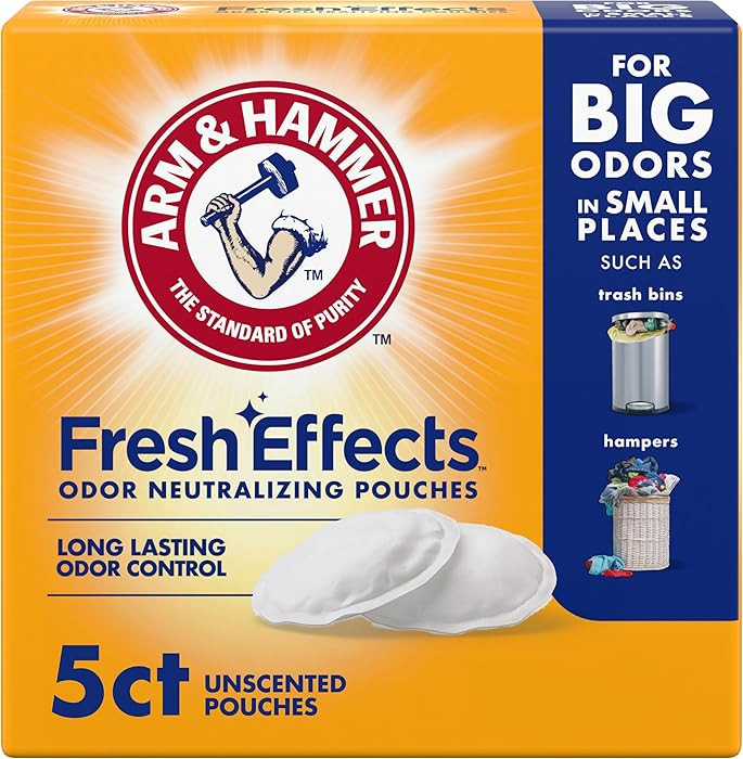 ARM & HAMMER Fresh Effects Odor Neutralizing Baking Soda Pouches, Long-Lasting Fragrance-Free Odo... | Amazon (US)