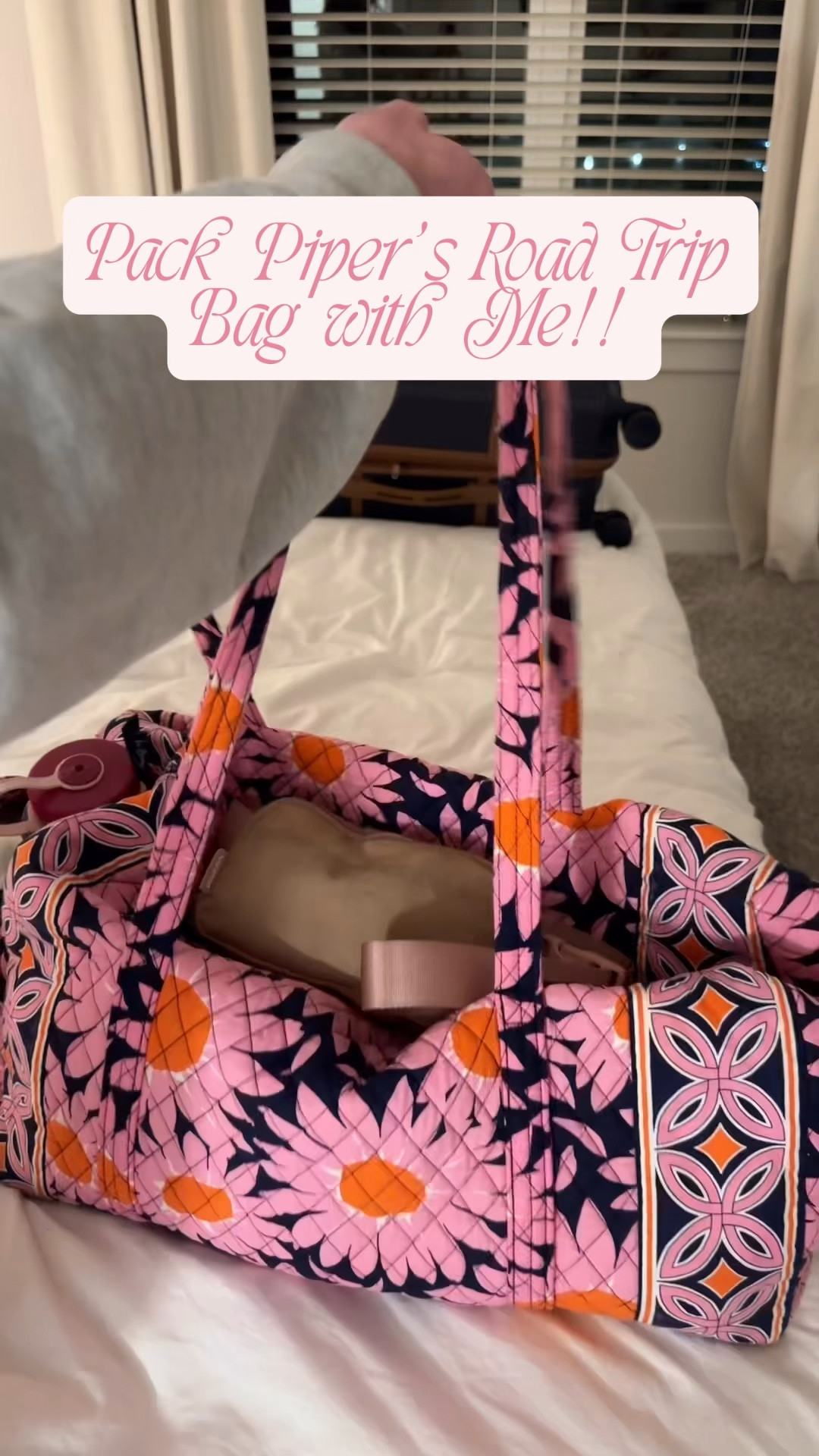 Piper needed her own duffel bag!! It’s so helpful to have all her things in one place while traveling, so she gets her own suitcase!! There are all her travel essentials for road trips 🤍

#LTKTravel