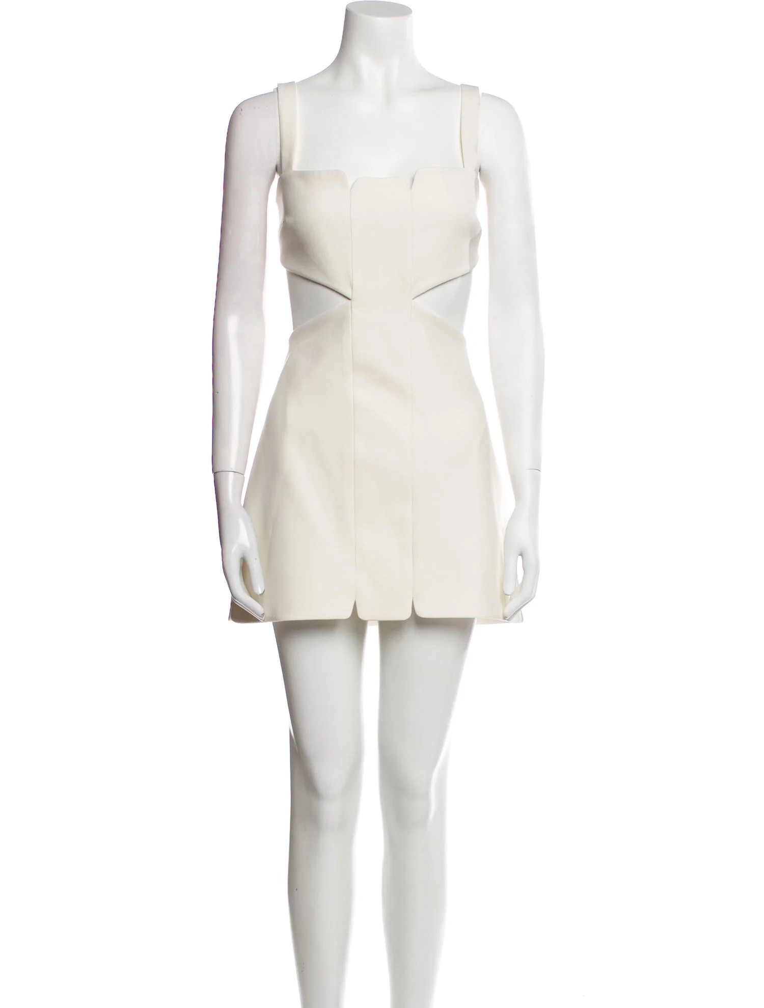 Square Neckline Mini Dress | The RealReal