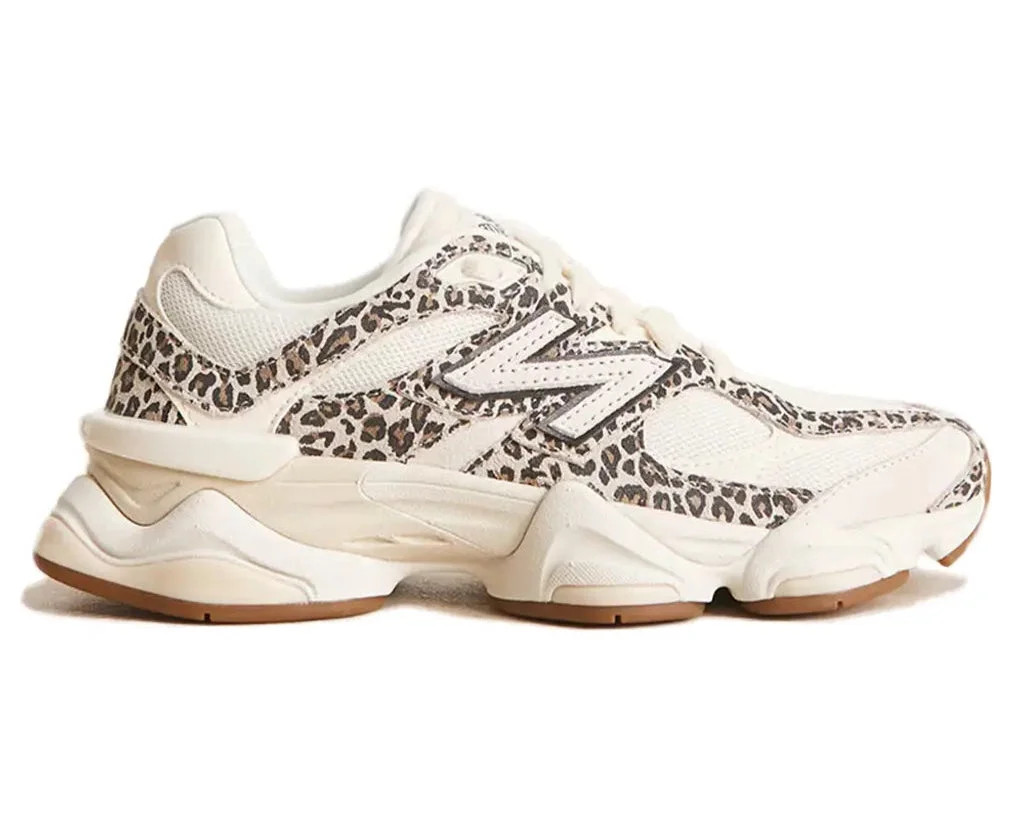 New Balance 9060 Leopard Print Beige | Walmart (US)