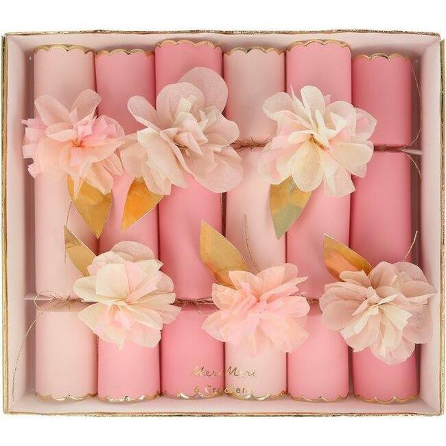 Baby Toys | Kids Toys | Tissue Floral Crackers (Pink) | Meri Meri from Maisonette | Maisonette